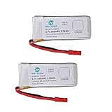 Holy Stone F181C F181W Batterty 2PCS of 3.7V 750mAh Lipo Battery