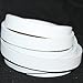 TOFL Genuine Top-Grain Leather Strap 72 Inches Long 1/2 Inch Wide 1/8 Inch Thick (7-8 oz) 1 Leather Strip for DIY Arts & Craft Projects, Clothing, Jewelry, Wrapping White