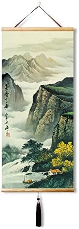 Paintings - EAPEY Asian Scroll Wall Art Japanese Wall Art Chinese Scroll Wall Hanging Art Japanese Scroll Art Chinese Wall Scroll Decor Living Room