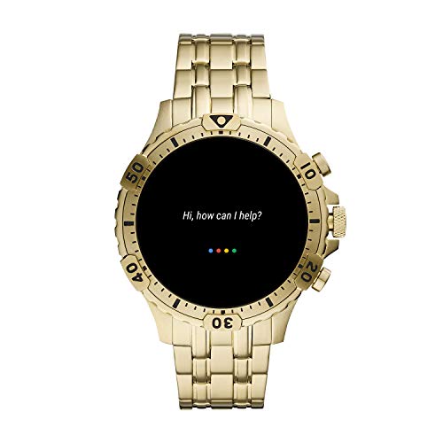 Fossil Unisex 46MM Gen Garrett HR Heart Rate Stainless Steel