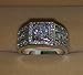 BigRose@ Men Topaz Simulated Diamond 10KT White Gold Filled Wedding Ring (11)