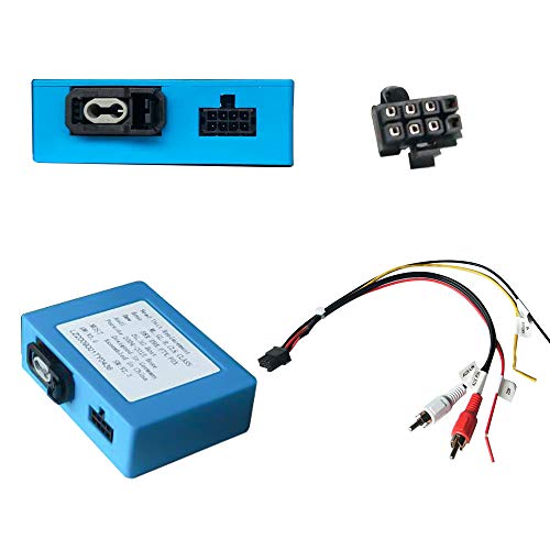 LEXXSON Fiber Optic Car Radio Decoder For Most Models Of Class ML/GL/R/SLK/CLS And 911 Boxster Cayman For Porsche Cayenne Series Harman Kardon/Bose System
