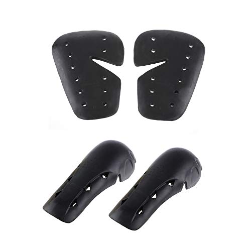 MAXLER JEAN Motorcycle Knee & Hip Protector - Motorcycle Armor Guard Pad Inserts into Jeans (Men's Set)