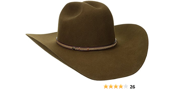 Stetson Men's Powder River 4X Buffalo 