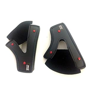 BELL Sport Moto 3 Helm – Vervangende PU Suede Cheek Pad