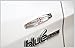 B100 2 pcs.Umbrella Corporation Side Emblem Badge car Sticker 3D car Sticker Metal Tuning