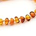 ALVABABY Amber Teething Bracelet or Anklet for Babies (Unisex) - Anti Flammatory Drooling & Fussiness Reduce Amber Teething Bracelet or Anklet ATB03