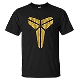 BMWW Men's Kobe Bryant Los Angeles Lakers The Black Mamba Logo MVP Player 24 T Shirt