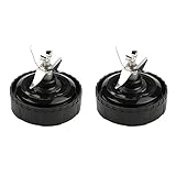Highmoor 2pc Nutri Ninja Blender Replacement Parts for Extractor Blade Nutri Ninja BL770 BL771 BL773co Blender