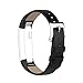 Tobfit Compatible with Fitbit Alta HR Bands/Fitbit Alta Leather Bands (2 Pack), Genuine Leather Replacement Bands Stainless Steel Buckle Compatible with Fitbit Alta HR Alta