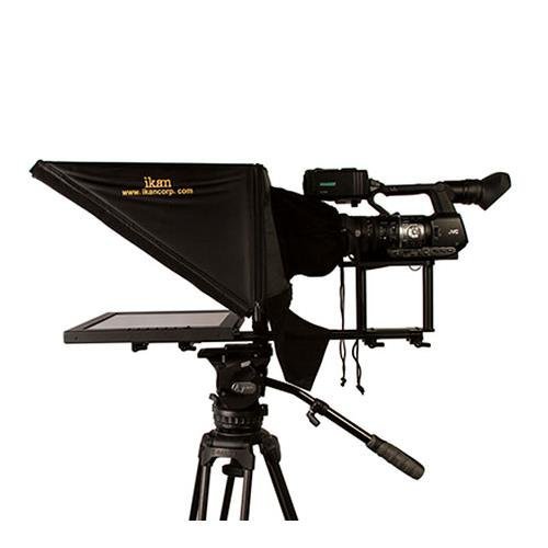 Ikan PT3700 17-Inch Rod Based Location/Studio Teleprompter (Black) (Certified Refurbished)