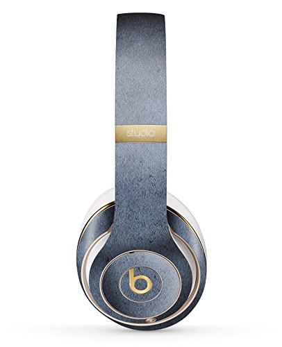 Grunge Blue Conrete Surface 2 DesignSkinz Full-Body Skin Kit for the Beats by Dre Studio Remastered Wireless Headphones / Ultra-Thin / Matte Finished / Protective Skin Wrap