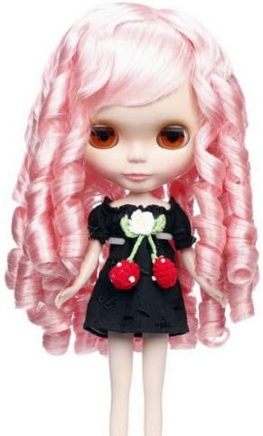Wigs2dolls.com Blythe Accessory Doll Wig Hair Style 9.5-11Inch (25-28cm) Japan Original B-117 Baby Pink