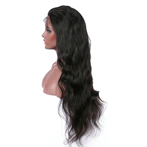 HOT SALE!!!WuyiMCurly Wig Glueless Full Lace Wigs Black Women Indian Remy Human Hair Lace, Heat Resistant Womens Fashion Natural Full Curl Wig For Women Cosplay Party Daily Use (Black) - Thumbnail 4