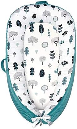 Wjmls 赤ちゃんの睡眠 赤ちゃん子宮ベッド お値打ち価格で ベビーベッドミッドベッド コットン 快適で通気性ソフト 強力な暖かさ ポータブル取り外し可能なベビーベッド ソフトで滑らかな