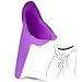 Portable Camping Travel Toilet Women Urinal Funnel Device (Purple)