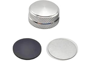 For Cardiff Fishing Reel Metal Brake Knob With Gaskets, Aluminum Alloy Replacement Part For Trolling Drum Reel Repair(silver)