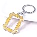 A Sticker Shop Friends Key Chains (set of 3) Badge Souvenir Set Pendant (Central Perk Coffee Time Picture, Yellow Picture Frame, Lobster)