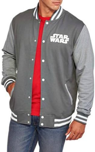 Star Wars Men's Varsity Letterman Jacket (XL)