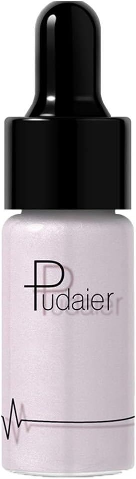 Nourich 12 Color Brightening Liquid Shimmer Glitter Highlighter- Women Girl's Make Up High Beam Luminescent Complexion Highlighter Liquid Highlighter Waterproof