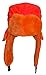 Best Winter Hats Big Kids Lightweight Neon Russian/Trooper Faux Fur Cap(One Size)-Orange
