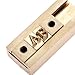 5cm Brass T-Slot Fixture Holder Fit 4-5 Alphabet Letters Font Stamp Tool