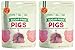 Candy People Sugar-Free Swedish Pigs Strawberry Flavored Marshmallow Candy 4 Ounce – Fat-Free and Gluten-Free (Pack of 2)