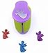 TECH-P® Creative Life Shape Size 2CM-2.5CM Multi-Pattern Hand Press Album Cards Paper Craft Punch,Card Scrapbooking Engraving Kid Cut DIY Handmade Hole Puncher. (Angel)