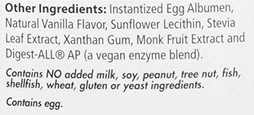 MRM all Natural Egg White Protein, Rich Vanilla 24 Ounce