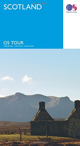 Scotland (OS Tour Map) 1:500K by Ordnance Survey