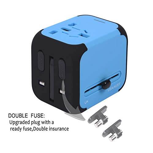image for Universal Travel Adapter,Maxracy International Travel Adapters with 2.