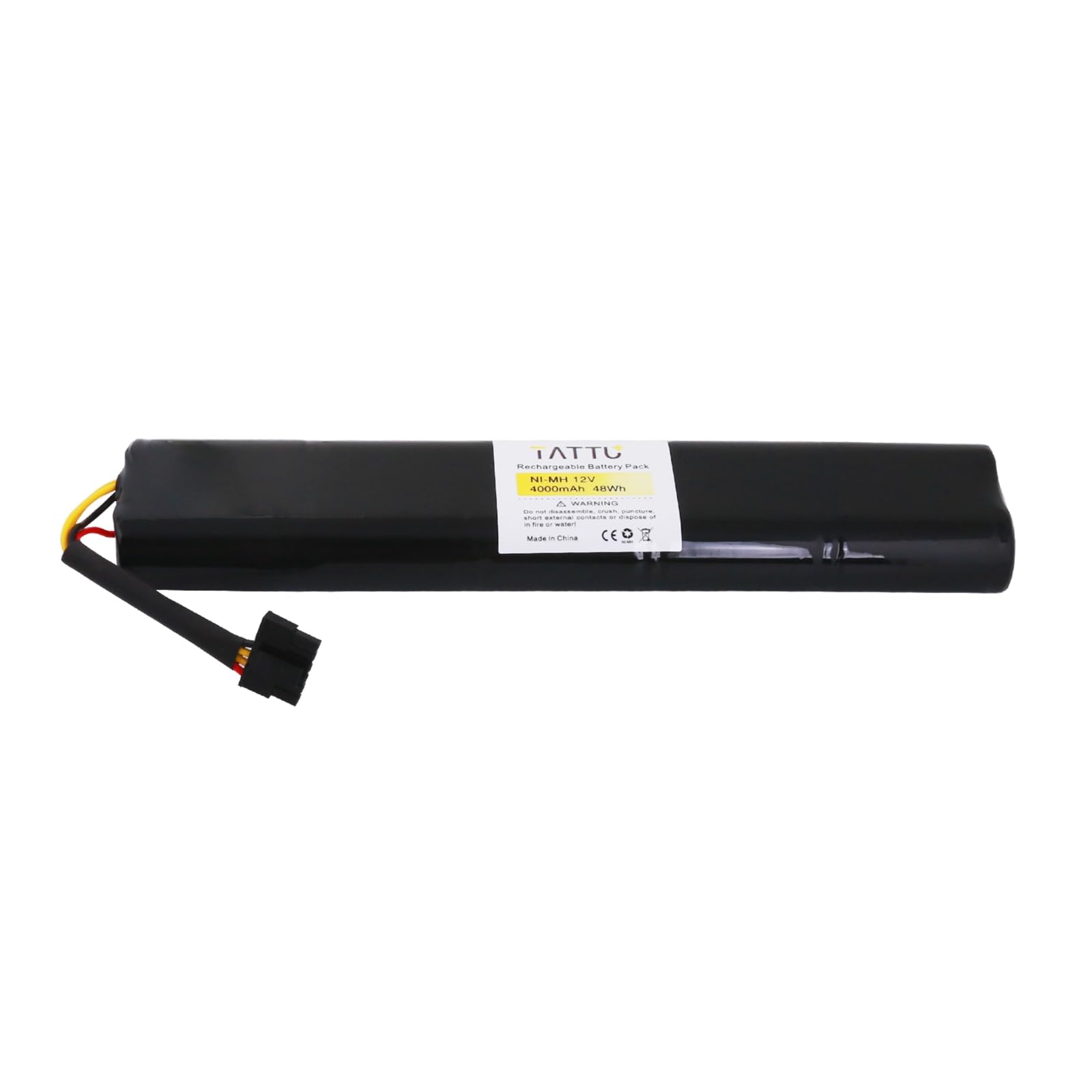 Tattu 12 V 4000 mAh Ni-MH Battery for Neato Botvac D Series D85 D75 Battery and Botvac Series 70e, 75, 80, 85 Robot