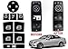 Alpha Window Switch Button Repair Stickers for 2008-2014 Mercedes Benz W204 C300 C350
