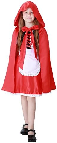 Kid's Red Halloween Fancy Dress Costume
