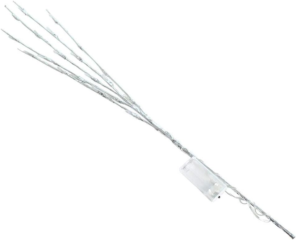 Candyly Silver Birch Twig Tree Lights Warm White Light White Branches for Christmas Home Party Wedding Indoor Outdoor Decoration