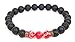 Set of 2 Chakra Lava Rock Women's Men's Bracelet for Essential Oils- 2 for the price of 1