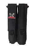 Maddog Sports 2-Pod Paintball Harness Pod Pack with Adjustable Belt - Black