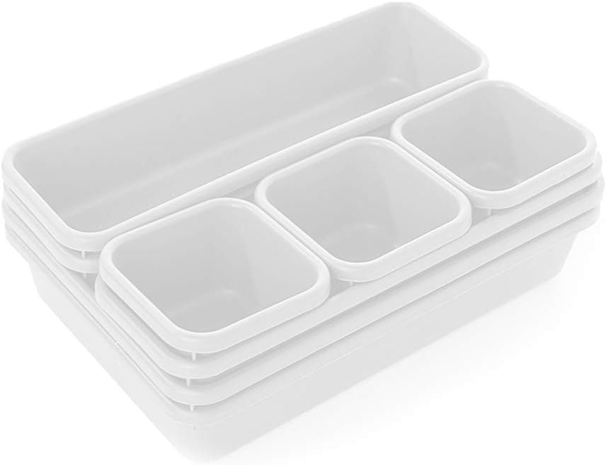 Best white desk drawer organizers