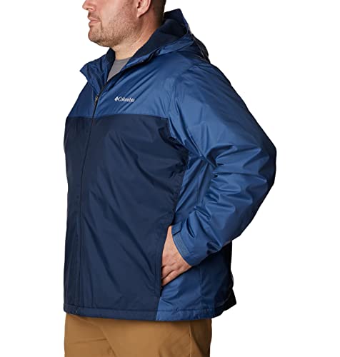 Columbia Men's Glennaker Sherpa Lined Jacket, Night Tide/Collegiate Navy, Large | Pricepulse