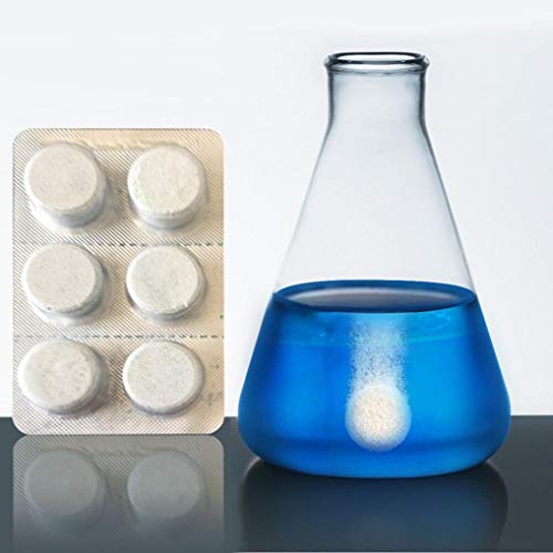 Inverlee Car Windshield Glass Clean Washer Tablets Effervescent Tablets Detergent Car Window Cleaner Cleaning Tool (1Bag Including 6Pcs) (1pcs)