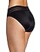 Warner's Womens No Pinching No Problems Lace Hi Cut Brief Panty, Black, XL