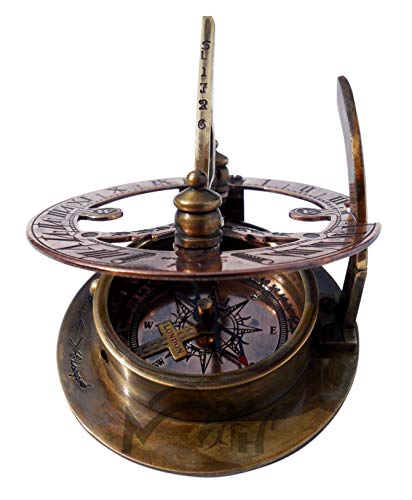 6 MAH+Handmade+Sundial+Compass+Beautiful