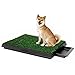 Synturfmats Indoor Pet Potty Patch Puppy Pee Training Pad, Deluxe 3 Pieces Dog Relief System with Drawer, Green, Medium with Drawer 20