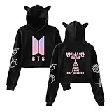 Kpop BTS Love Yourself Her Tear Hoodie Suga V Jin Jimin Sweater Jacket Pullove