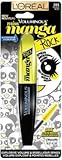 L'Oreal Paris Voluminous Miss Manga Rock Waterproof Mascara, 391 Black (Pack of 2)