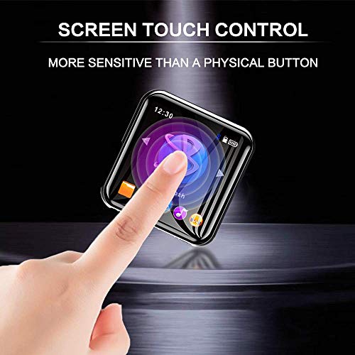 SEWOBYE Portable MP3 Player with Bluetooth, Bluetooth MP3 Watch Player