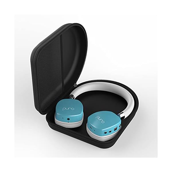 Puro-Sound-Labs-PuroQuiet-Over-Ear-ANC-Headphones-for-KidsTeensChildren-Wireless-Bluetooth-Earphones-Volume-Limiting-Noise-Isolation-Microphone-for-Learning-Traveling-Light-Teal Puro Sound Labs PQ On-Ear Active Noise Canceling Bluetooth Headphones for Kids- Safer Headphones for kids- Lightweight…