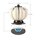 YDO(TM) Pumpkin Knobs Ivory Kitchen Cabinet Pull Ceramic Handle 8pcs