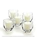 Hosley's Set of 30 Unscented Votive Candles, Up To 10-hours. Bulk Buy. Hand Poured, Using a High Quality Wax Blend. Ideal for Wedding, Emergency Lanterns, Aromatherapy, Spa, Reiki, Candle Garden O6