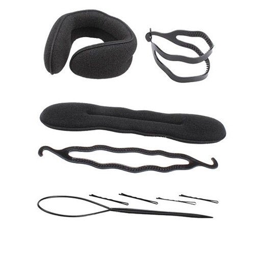 Boolavard® TM French Hair Braider Tool Magic Twist Clip for Creating Bun Hairstyles